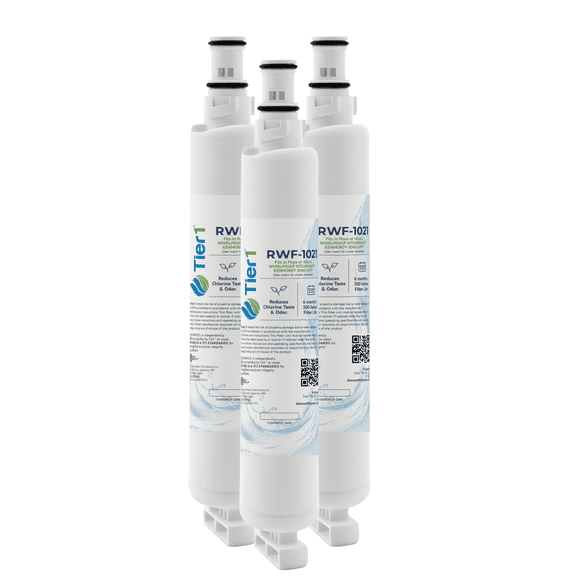 Tier1 RWF1021 4396701 Refrigerator Water Filter | Replacement for Kenmore 9915, EDR6D1, WF293, RWF2000A, 46-9915 Fridge Filter - Up to 18 Months Supply | Easy Install | Great Tasting Water (3-pk)