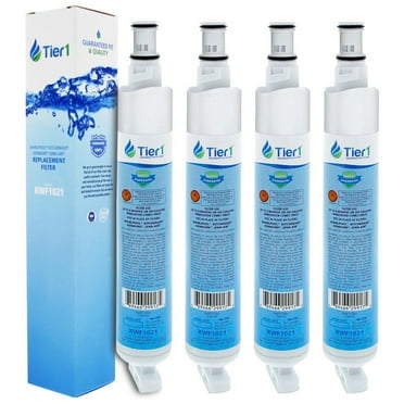 Tier1 4396701 Refrigerator Water Filter 4-pk | Replacement for Whirlpool EDR6D1, Kenmore 9915, 46-9915, NL120V, L200V, 4396701, 4396702, WF293, EFF-6001A, Fridge Filter