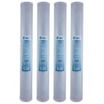 thumbnail image 1 of Tier1 5 Micron 20 Inch x 2.5 Inch | 4-Pack Whole House Activated Carbon Block Water Filter Replacement Cartridge | Compatible with Pentek EP-20, 155529, CEP-20E, CB-25-2005, Home Water Filter, 1 of 8