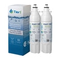 thumbnail image 1 of Tier1 RWF1160 ADQ73613401 Refrigerator Water Filter | Replacement for LG LT800P, 46-9490, fl-rf20 Fridge Filter - Up to 12 Months | Easy Install | Odor Control | Great Tasting Water (2-pk), 1 of 9