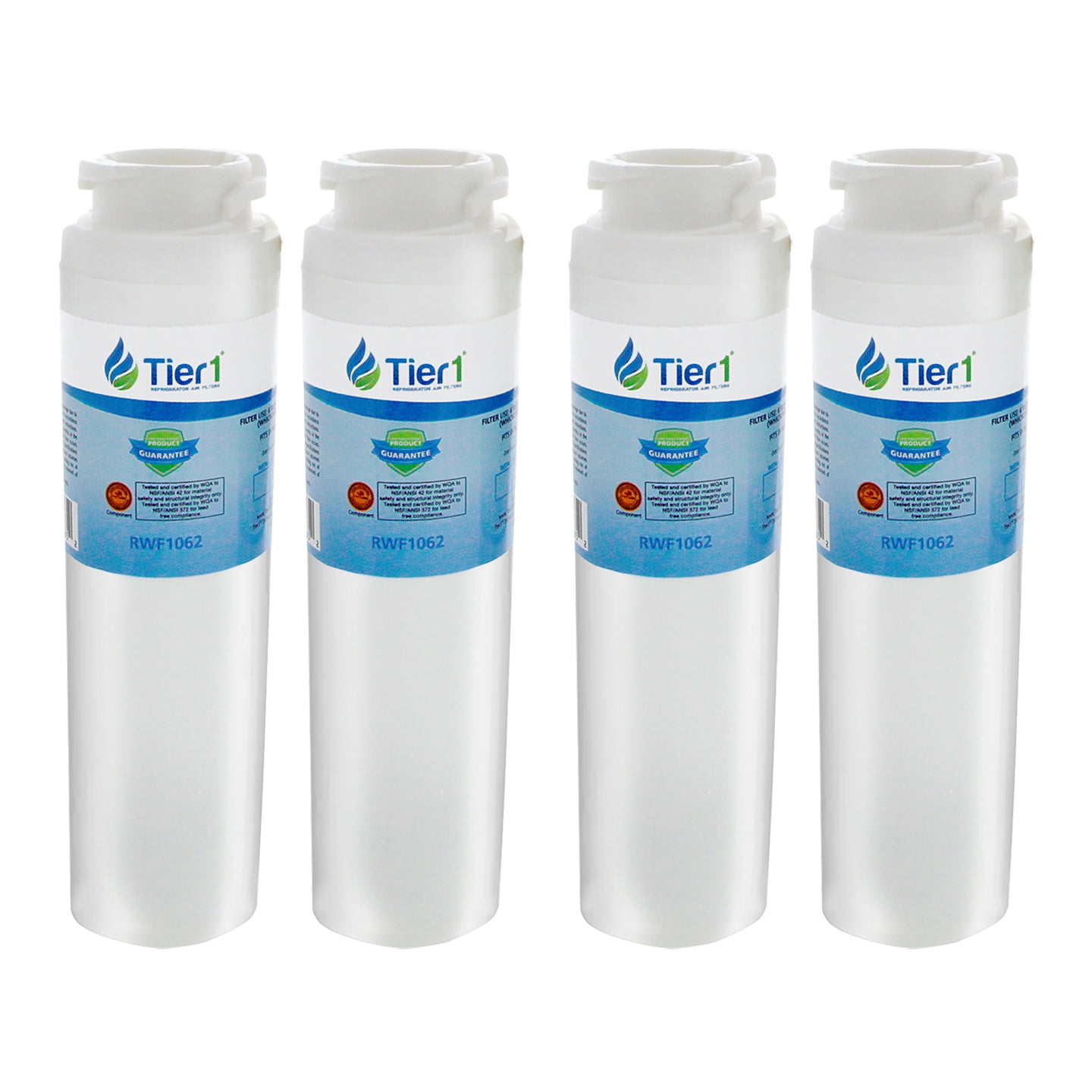 Tier1 MSWF Refrigerator Water Filter 4pk Replacement for GE MSWF