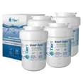 thumbnail image 1 of Tier1 MWF Refrigerator Water Filter 4-pk | Replacement for GE SmartWater MWFP, MWFA, GWF, GWFA, HWF, Kenmore 9991, 46-9991, 469991, WSG-1, WFC1201, Fridge Filter, 1 of 9