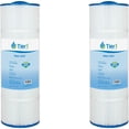 thumbnail image 1 of Tier1 Pool & Spa Filter Cartridge 2-pk | Replacement for J400 Jacuzzi 2000-286 20086-01, Premium J400, Pleatco PJP60-F2S, Filbur FC-2716, Unicel 6CH-959 | 60 sq ft Pleated Fabric Filter Media, 1 of 7
