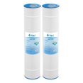thumbnail image 1 of Tier1 Pool & Spa Filter Cartridge 2-pk | Replacement for Pentair Clean and Clear 520, Pleatco PCC130, Filbur FC-1978, C-7472, R173578 and More | 130 sq ft Pleated Fabric Filter Media, 1 of 8