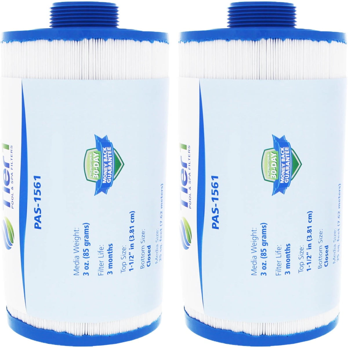 Tier1 40 Sq Ft Replacement Cartridge For Waterways 817-0050 Tier1 Pool  Filter Cartridge 2-Pack - 40 Sq Ft Replacement For Waterways 817-0050 Spa  Filter Cartridge Replacement