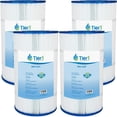 thumbnail image 1 of Tier1 Pool & Spa Filter Cartridge 4-pk | Replacement for Pentair 17-4983, Pac Fab 60, Pleatco PFAB60, Filbur FC-1930, Unicel C-7660 and More | 60 sq ft Pleated Fabric Filter, 1 of 7