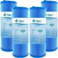 thumbnail image 1 of Tier1 Pool & Spa Filter Cartridge 4-pk | Replacement for Pleatco PWW50L-M Waterway 817-4050, Teleweir 50, Unicel 4CH-949, Filbur FC-0172 and More | 50 sq ft Pleated Fabric Filter Media, 1 of 7