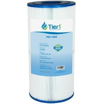Tier1 Pool & Spa Filter Cartridge | Replacement for Hayward C2025, SwimClear C2020, C2025, Filbur FC-1235, Pleatco PA50SV, Unicel C-7447 and More | 50 sq ft Pleated Fabric Filter Media