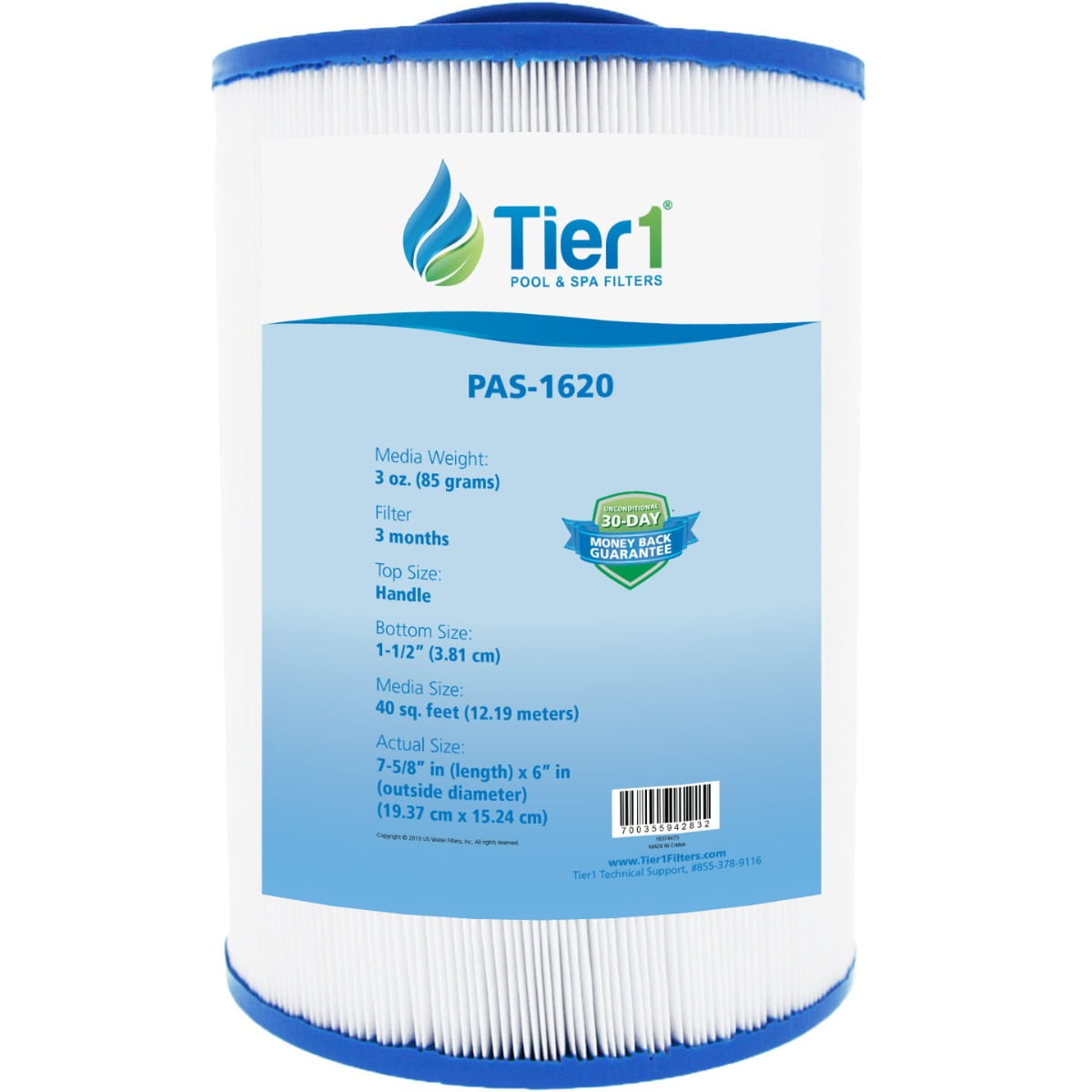 Hit Tub Filter Hot Tub Filter Ketafa 6CH-940 Spa Filter Ersatz Patronen  Kompatibel Unicel 6CH-940, Filbur FC-0359, Pleatco PWW50, Waterways  817-0050 Skimmerer, 45 Quadratfuß Topload Aber Whirlpools Hot Tub Filters  Spa Filters