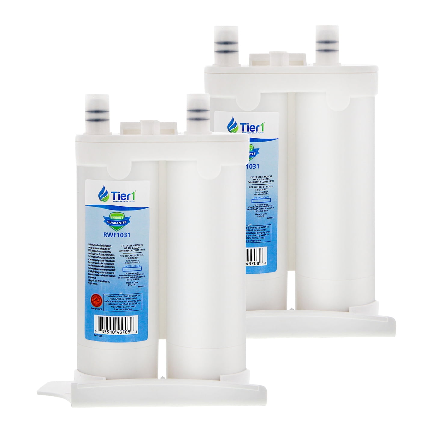 Tier1 PureSource2 Water Filter 2pk REPLACEMENT for WF2CB, NGFC 2000