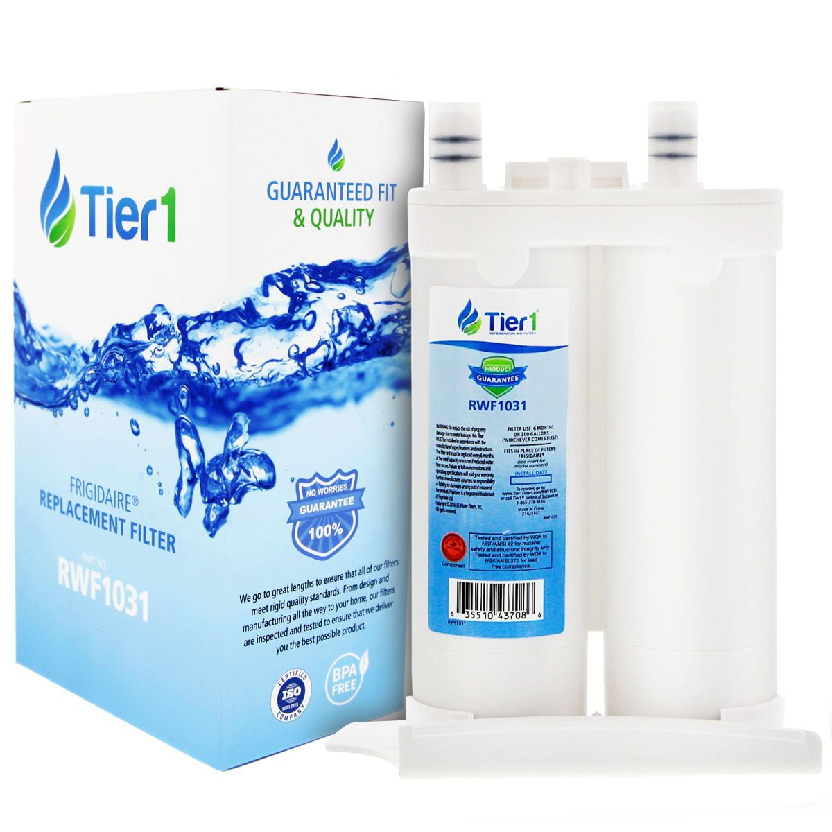Tier1 PureSource2 Refrigerator Water Filter Replacement for WF2CB