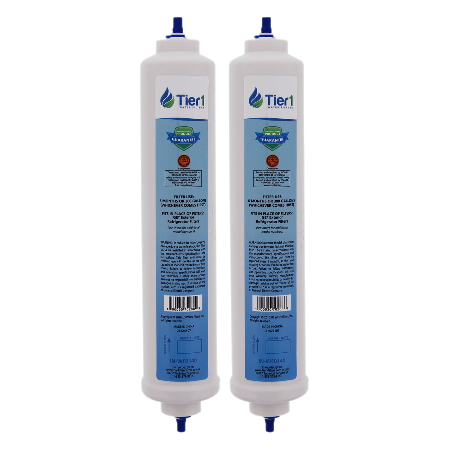 Tier1 Replacement for GXRTDR Under Sink water filter for GE SmartWater
