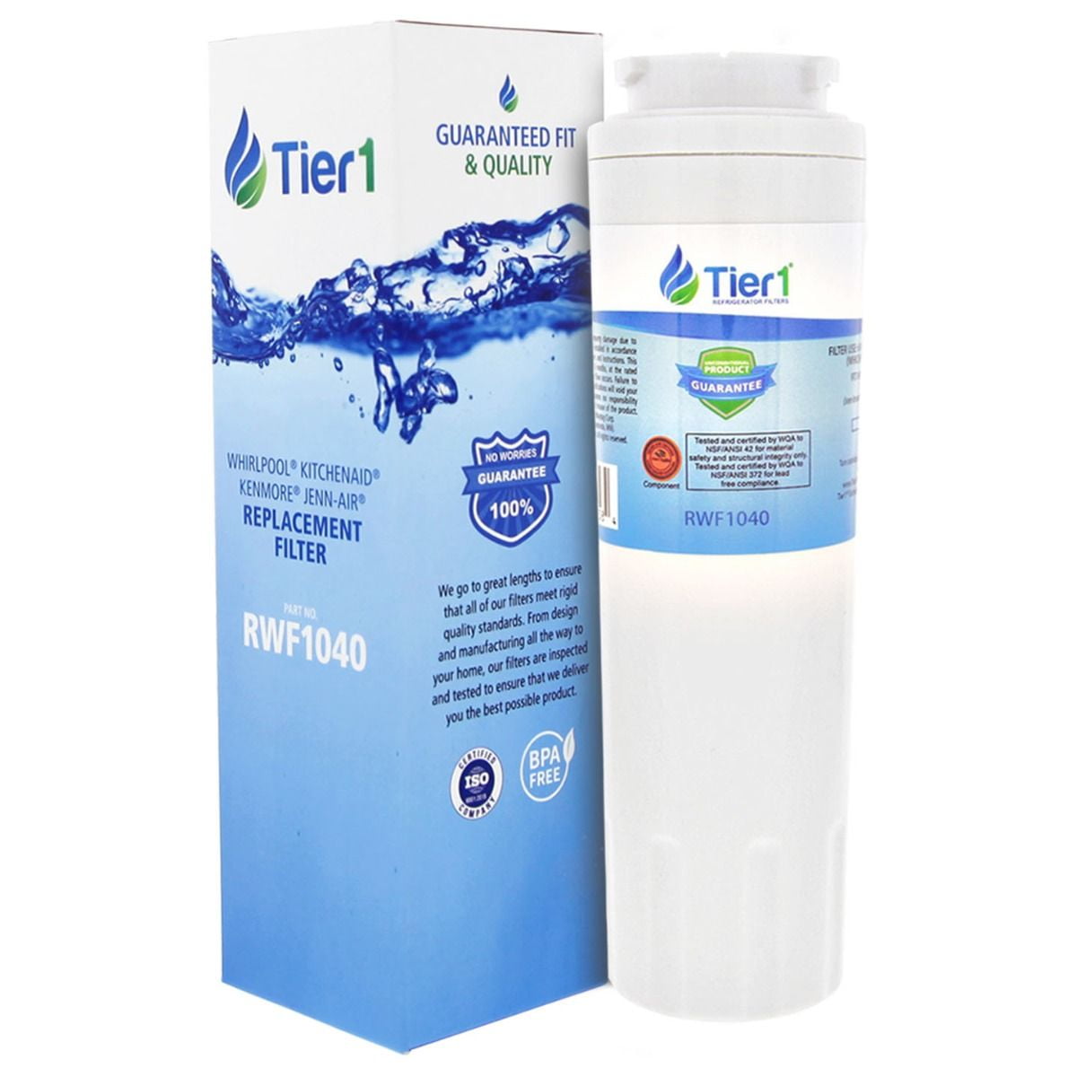 Tier1 UKF8001 Refrigerator Water Filter Replacement for Whirlpool