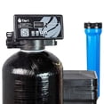 thumbnail image 1 of Tier1 Whole House Water Softener System 32,000 Grain Capacity | High Efficiency Design with Ceramic Control Valve | Preloaded 1 Cubic Foot Resin Mineral Tank | Home Filtration System, 1 of 8