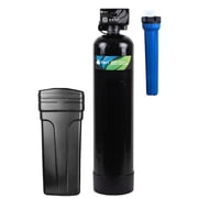 Tier1 Whole House Water Softener System 48,000 Grain High Efficiency with Sediment Pre-Filter | Pre-Filled Mineral Tank with 1.5 Cubic feet of Cation Resin | Home Water Filtration System