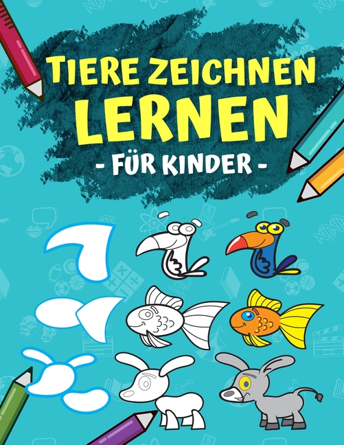 Malbuch Für Kinder Ab 5 – 35 Bildimpulse, Fördert Konzentration & Kreativität