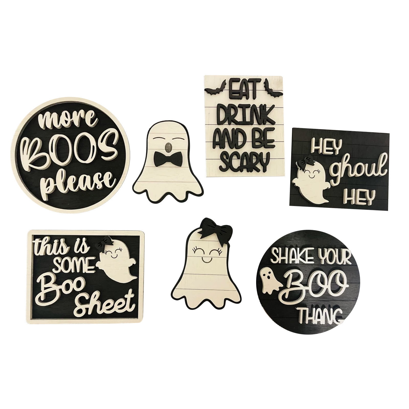 Tiered Tray Decorations Decor Farmhouse Autumn Fall Supplies