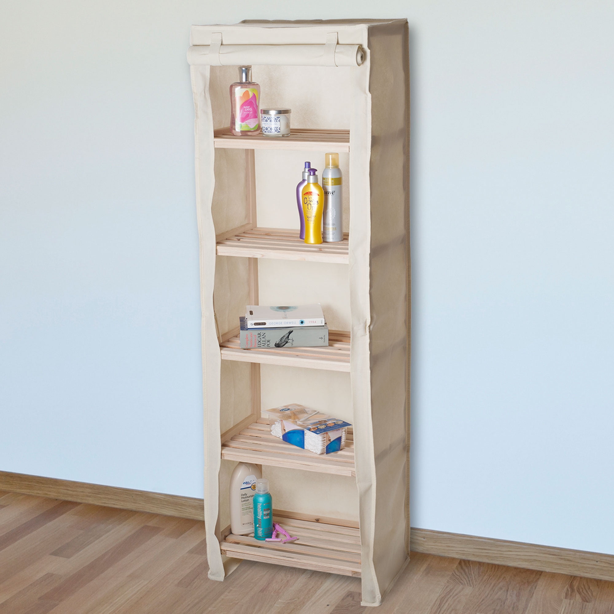 Storage rack wood discount