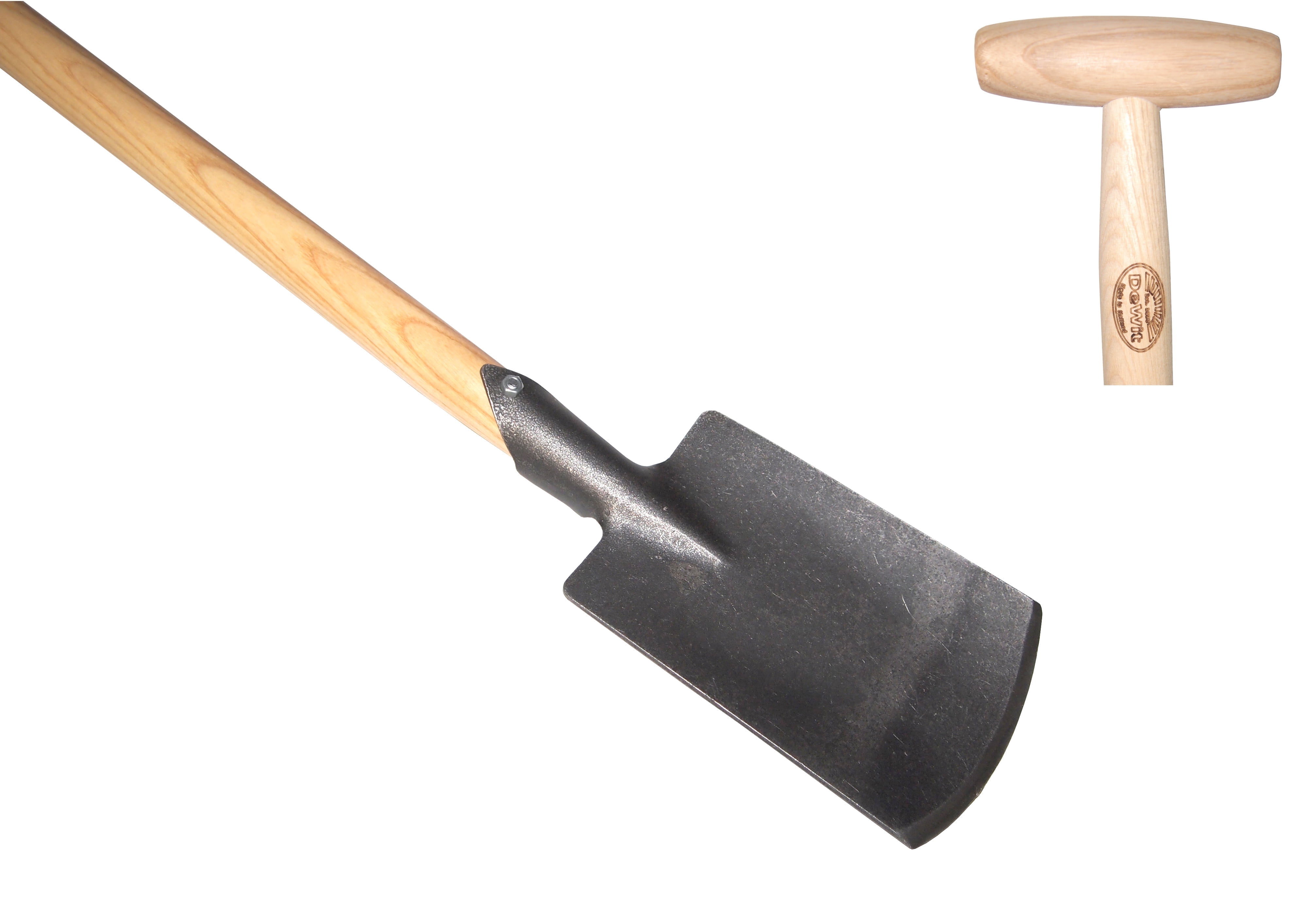 Tierra-Derco DeWit 38-Inch Boron Steel T-Handle Perennial Spade ...
