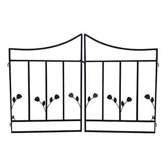 Tierra Garden 39-1785 Rosetta Garden Gate, 35.5" H x 49" W x 1" D