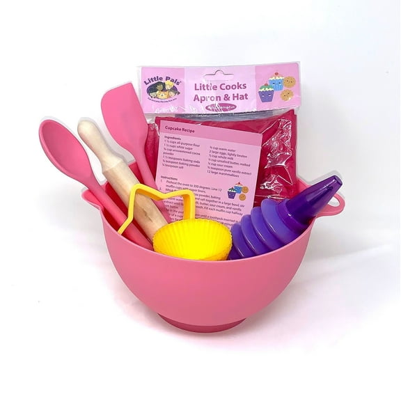 Tierra Garden Kids Pink 14-Piece Baking Set