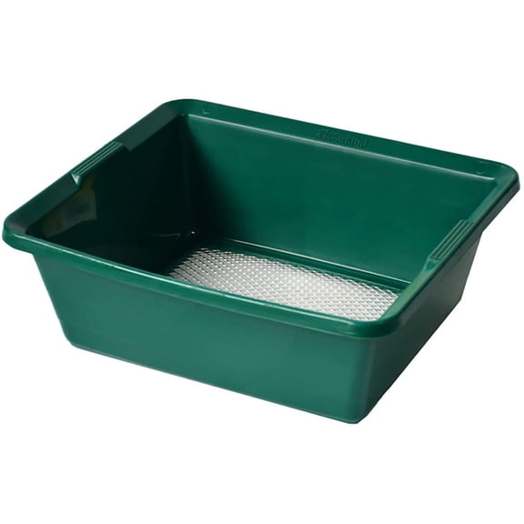 Tierra Garden Mesh Garden Sieve, Fine Galvanized Screen for Efficient Soil Sifting and Planting Preparation,