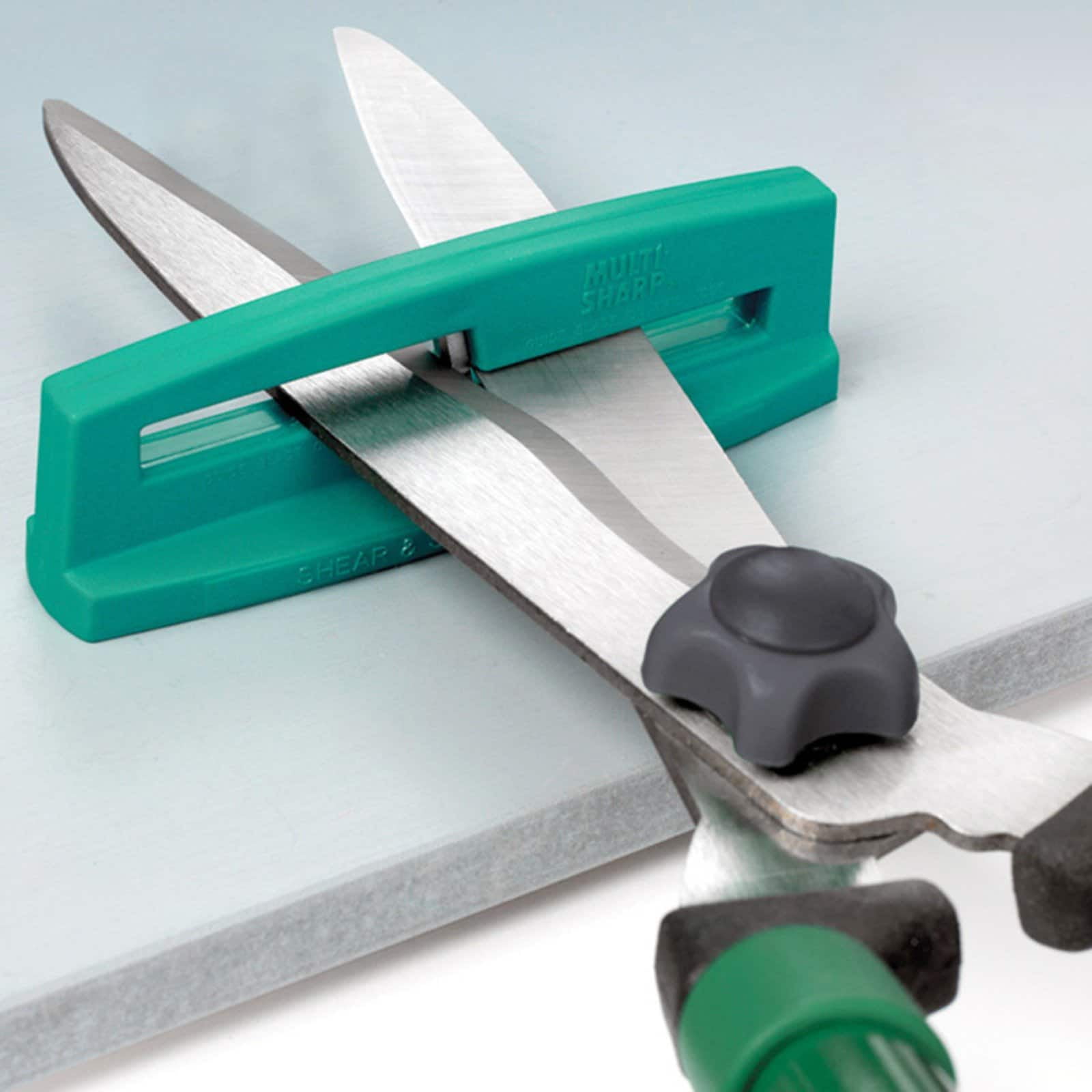 Multifunction Outdoor Knife Sharpener,Especially for garden scissors,for  garden tool, knife.Portable Handheld Diamond&Hard Alloy&Ceramic Knife