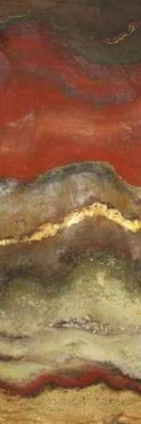 Tierra Panel I Canvas Art - Patricia Pinto (8 x 24)