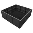 thumbnail image 1 of Tierra Verde 48-Inch x 48-Inch Raised Garden Bed for Patios or Decks, Black, 1 of 9
