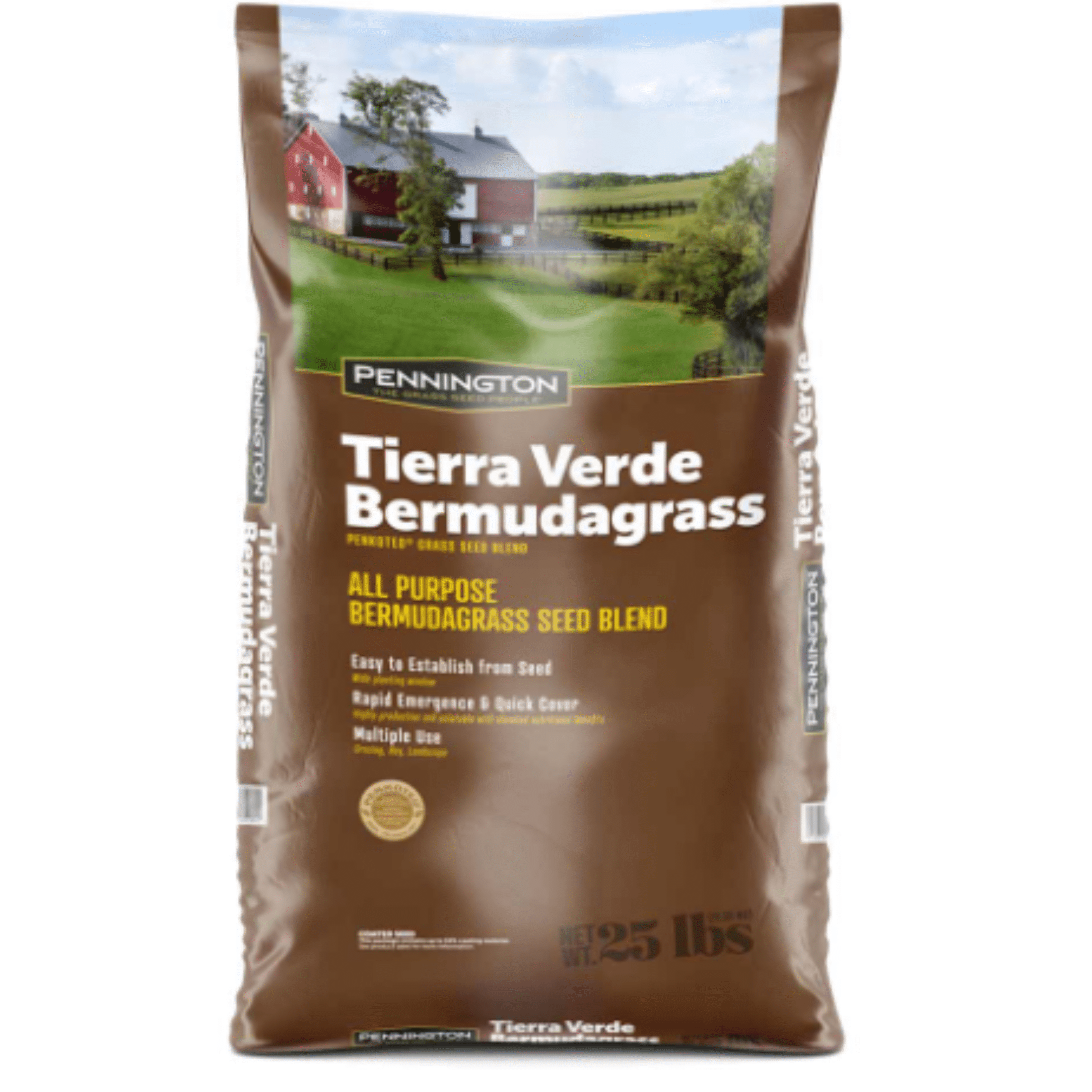 Pennington Bermuda Tierra Verde Grass Seed Blend 25lb