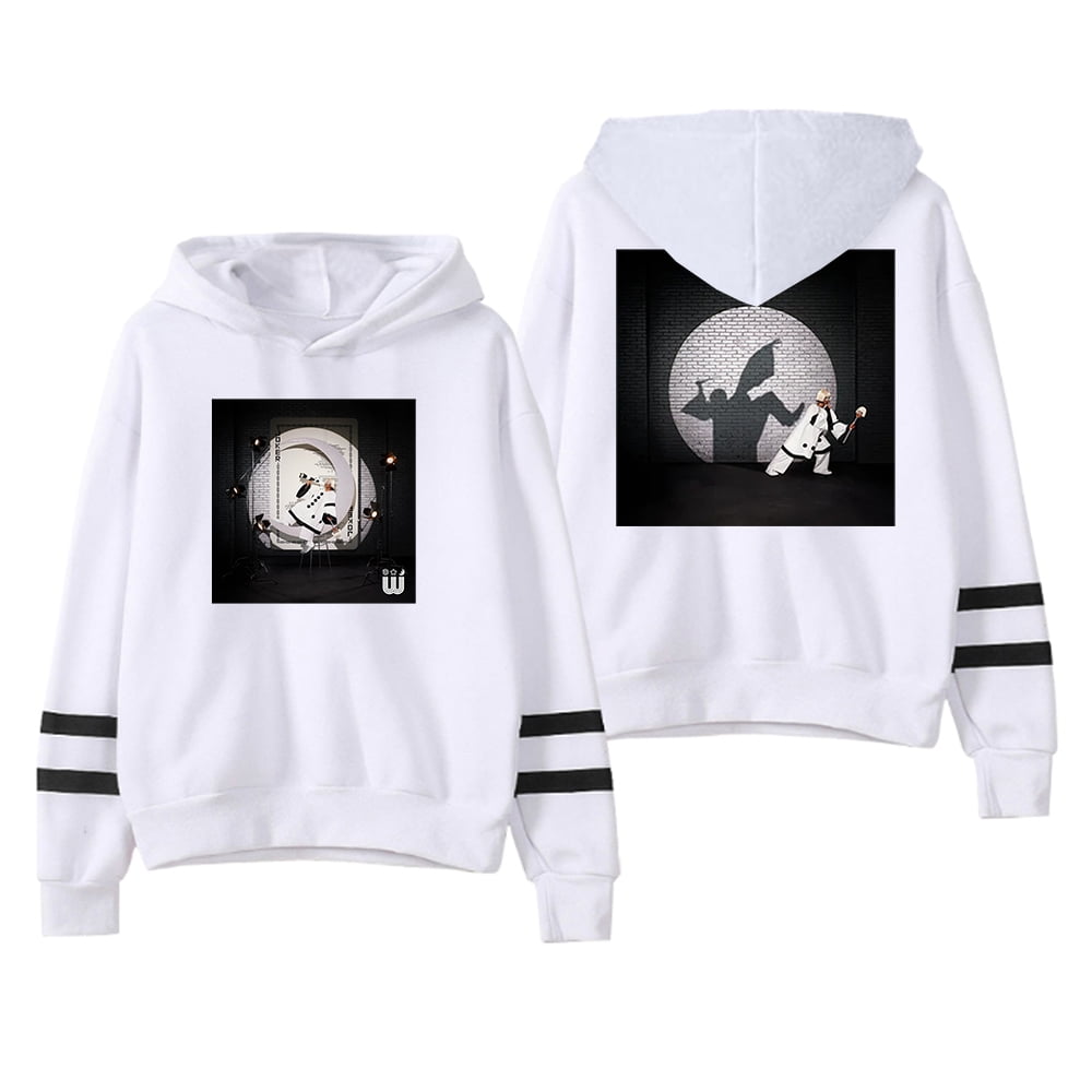 WODGTYMF Emil Nier Automata Hoodie - Pocketless Parallel Bars Sleeve Sweatshirt For Men & Women