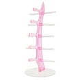 thumbnail image 1 of Tiers Sunglasses Eye Glasses Rack Eyewear Counter Holder Display Stand, 4 Colors - Pink, 1 of 10