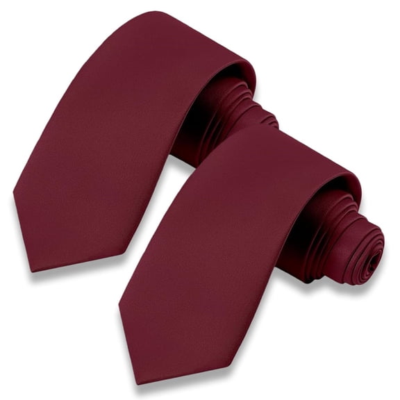 Ties For Men Solid Pure Color Formal Neckties 3.15" (8CM) Men's Tie for Business and Wedding