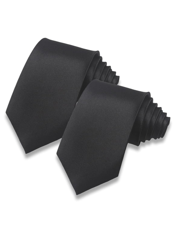 Ties For Men Solid Pure Color Formal Neckties 3.15" (8CM) Men's Tie for Business and Wedding