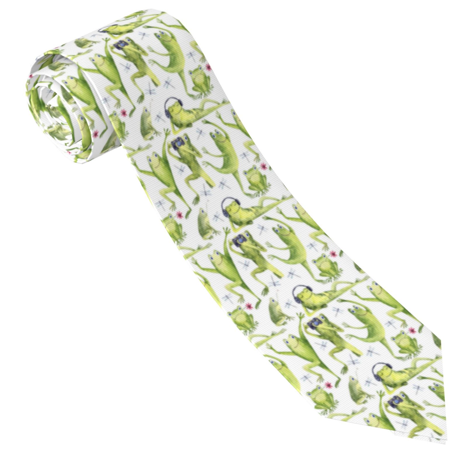 A 774 Mens Silk Ties Fashion Black Novelty Jacquard Necktie Formal