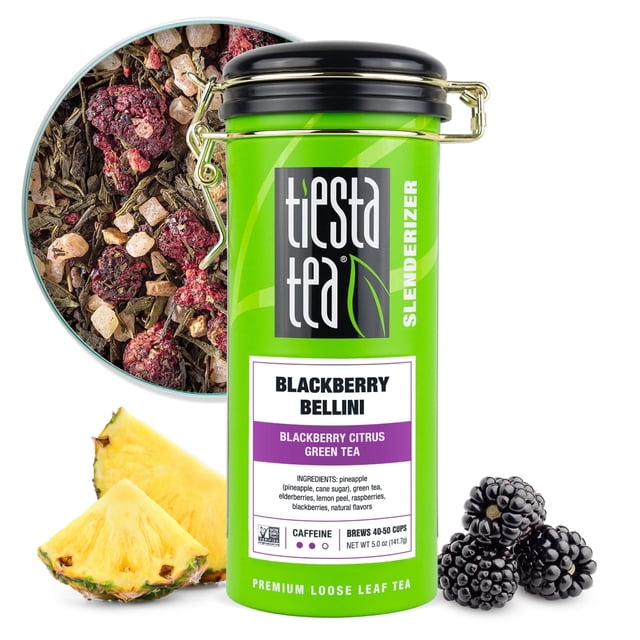 Leaf Tech Tiesta Tea Loose-Leaf for Breakroom Kitchen Hot or Iced Tea - Walmart ...