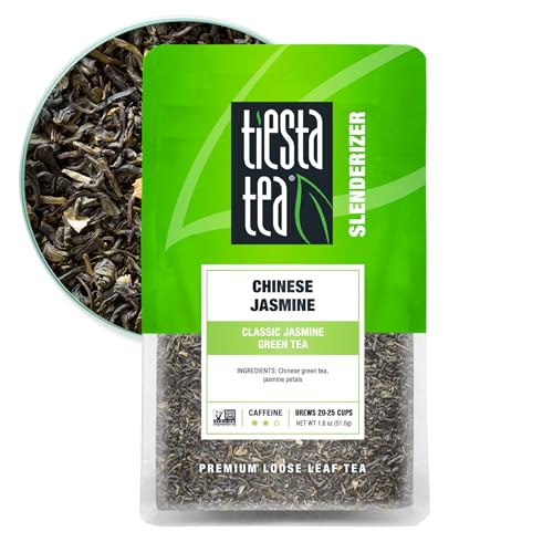 Tiesta Tea Chinese Jasmine Classic Jasmine Green Tea Premium