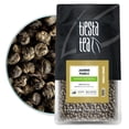 thumbnail image 1 of Tiesta Tea - Jasmine Pearls Green Tea, Single Origin Premium Jasmine Loose Leaf from China, 100% Pure Unblended Medium Caffeinated Tea, Hot or Iced Tea & Up to 200 Cups - 16oz Resealable Bulk Pouch, 1 of 9