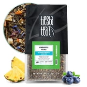 Tiesta Tea Pineapple Blues Slenderizer Blueberry Pineapple Green Tea 16oz