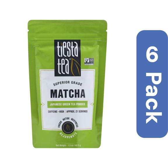 Tiesta Tea Superior Matcha 1.5 oz (Pack of 6)