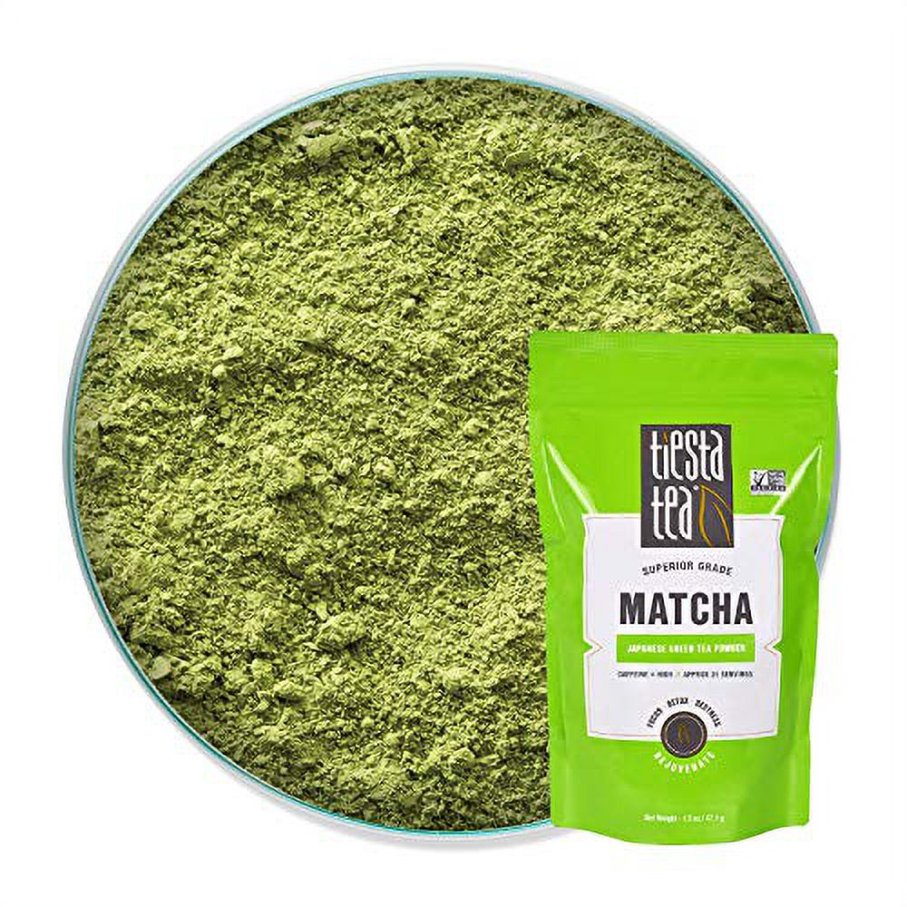 Tiesta Tea Superior Matcha, Matcha Powder Green Tea, High Caffeine