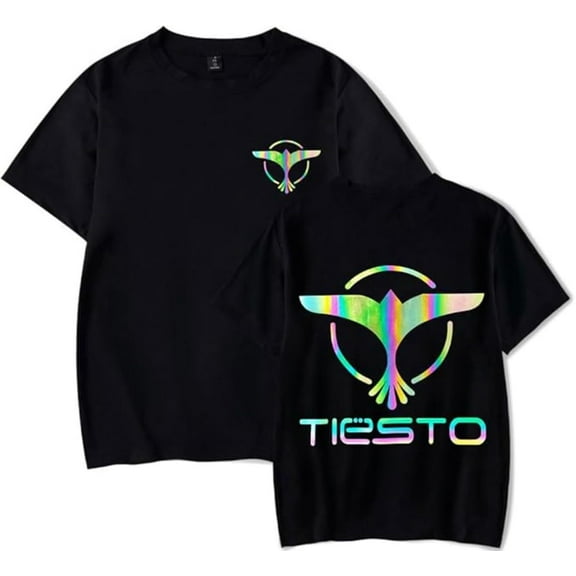 Tiesto Rapper T-shirt Fashion Casual Short Sleeved Tops Unisex Cool Streetwear Summer Tee