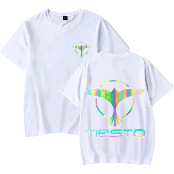 Tiesto Rapper T-shirt Fashion Casual Short Sleeved Tops Unisex Cool Streetwear Summer Tee