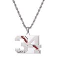 Tiezhimi Outdoor Sports Number Long Necklace Fashion Accessories Men's