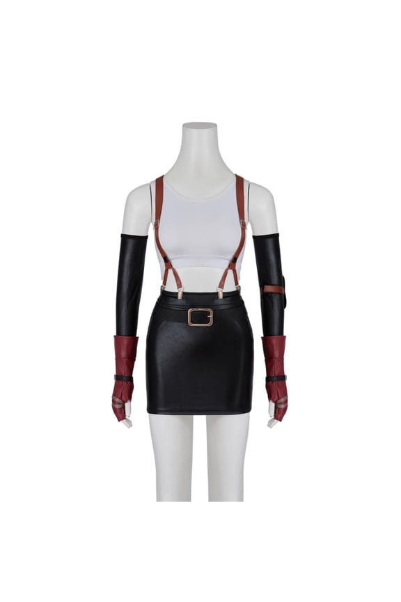 Tifa Sexy Dress Adult Women Halloween Party Fantasia Outfits