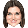 thumbnail image 1 of Tiffani Thiessen (Brown Hair) Celebrity Mask, Flat Card Face, Fancy Dress Mask, 1 of 6