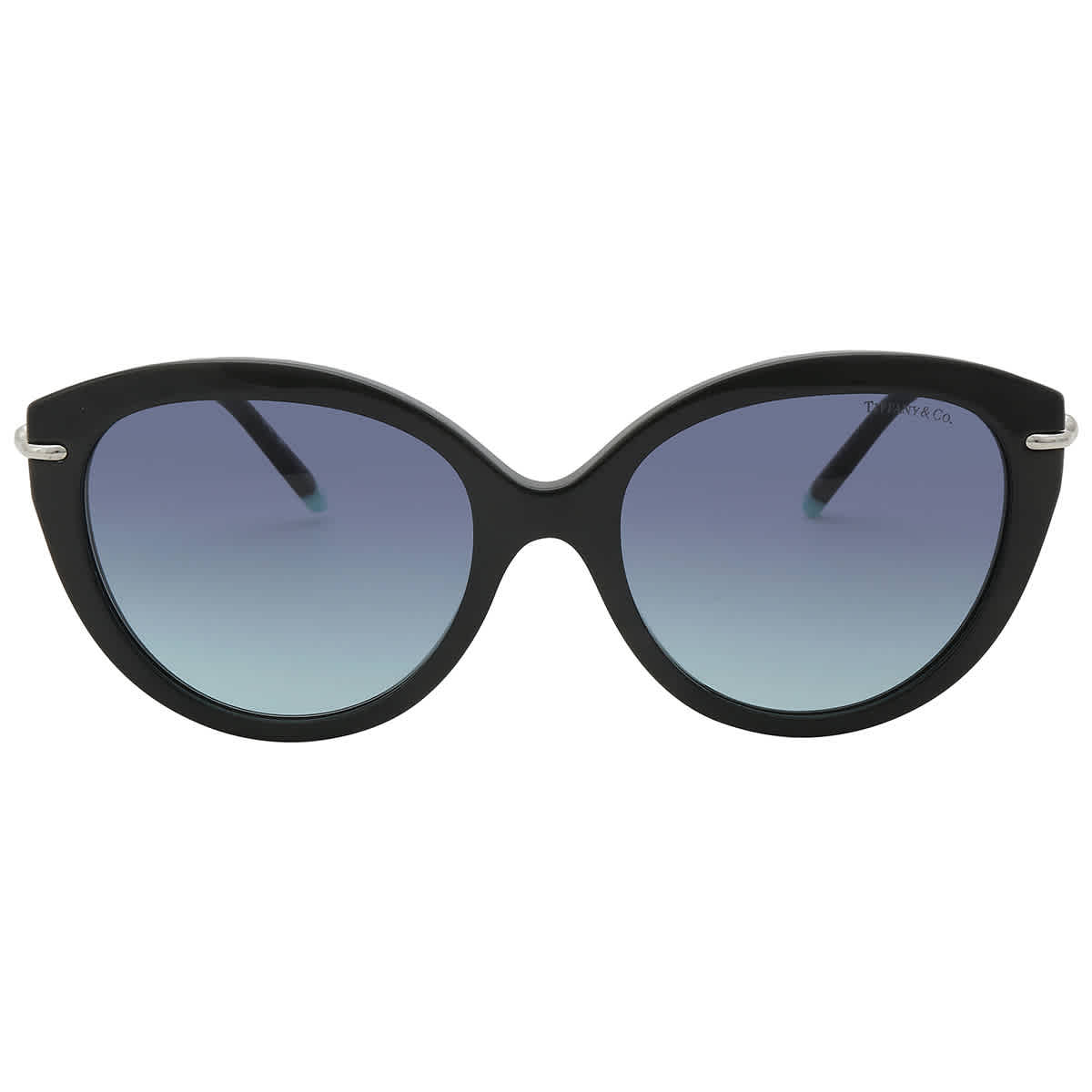 Tiffany Azure Gradient Blue Cat Eye Ladies Sunglasses TF4187 83429S 55