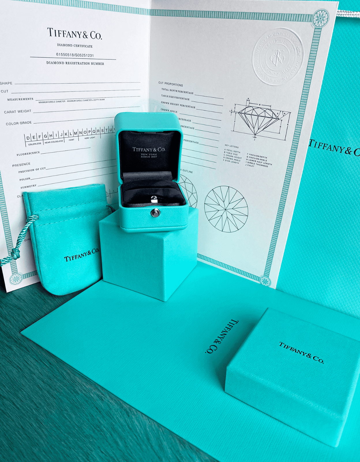 Tiffany & Co. outlet Ring Box