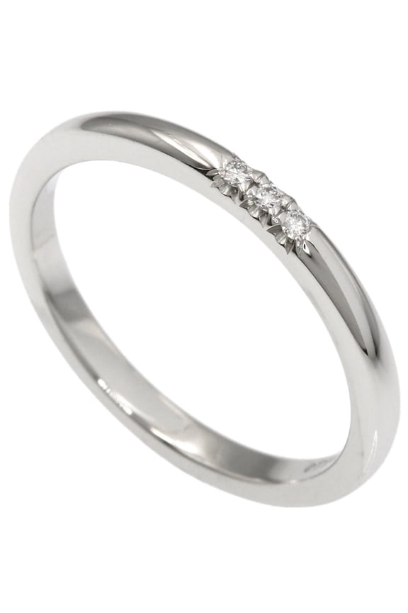 Pre-Owned Tiffany & Co. Forever 3-Piece Diamond Ring, Platinum PT950, Women's Ring.