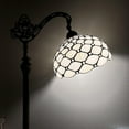 thumbnail image 1 of Enjoy Decor Lamps 63-Inch Tiffany Gooseneck Adjustable 1-Light Floor Lamp with Stained Glass Bowl, 1 of 5